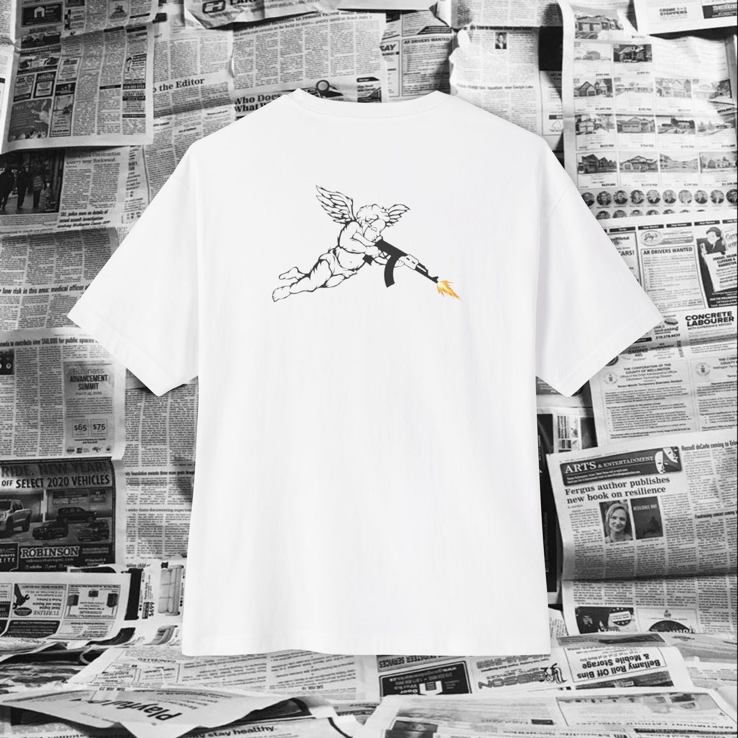 Low Boy - boxy T-shirt - armed angel | FINE ARTS COLLECTION