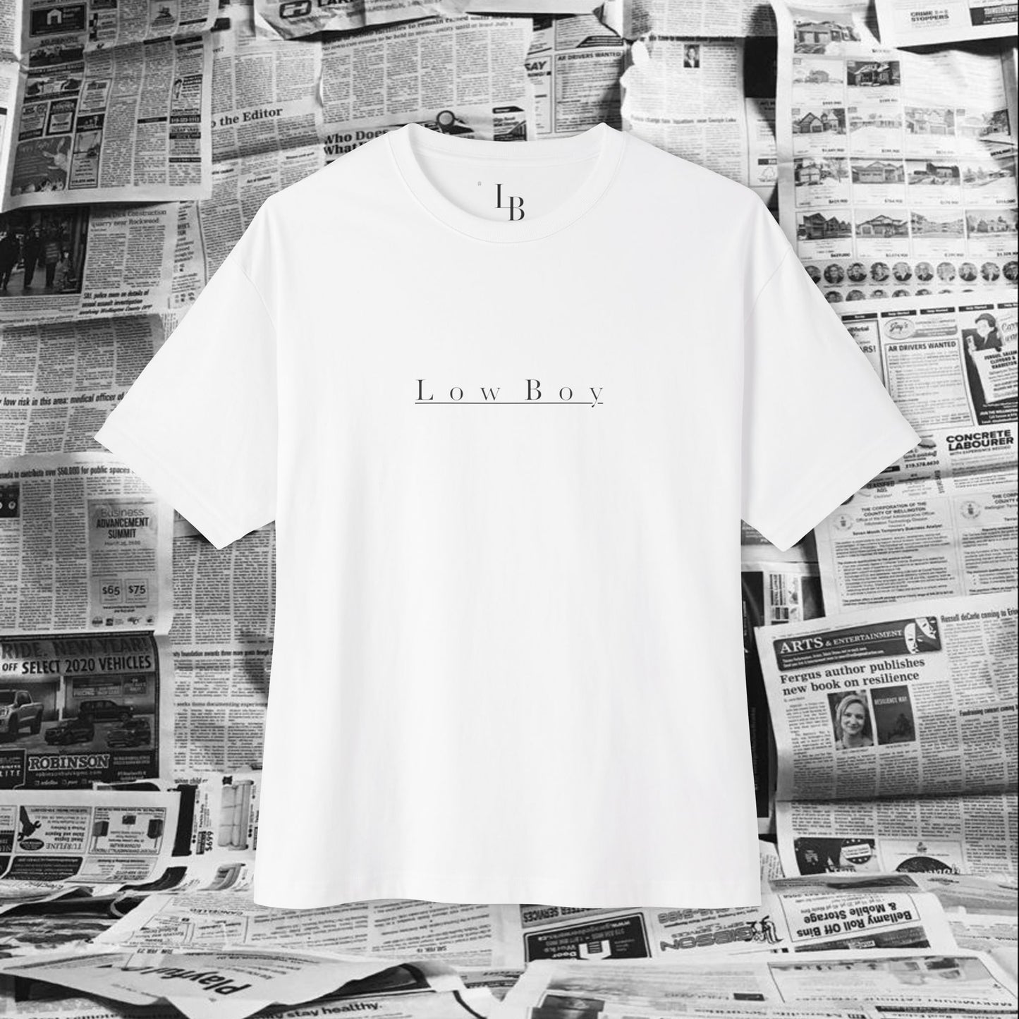 Low Boy - boxy T-shirt - armed angel | FINE ARTS COLLECTION