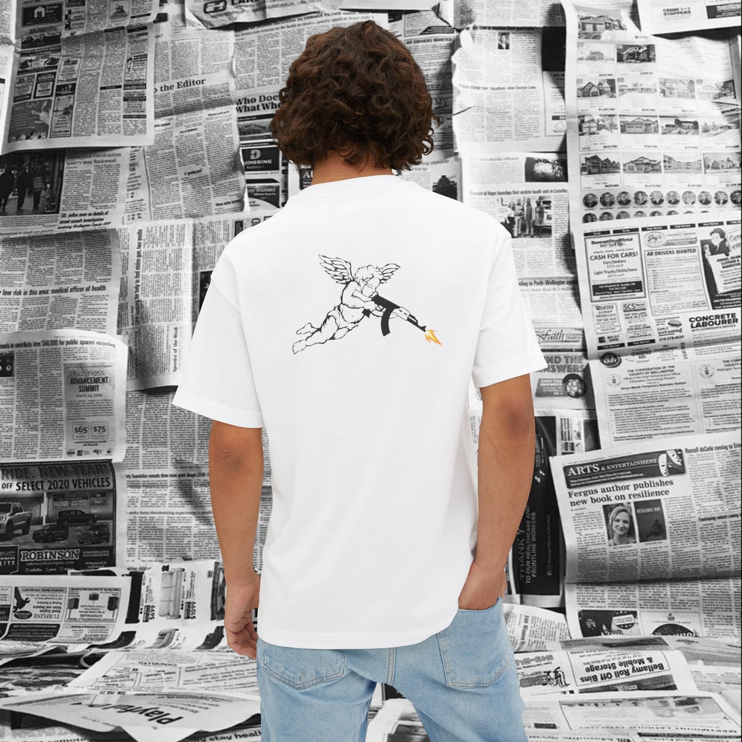 Low Boy - boxy T-shirt - armed angel | FINE ARTS COLLECTION