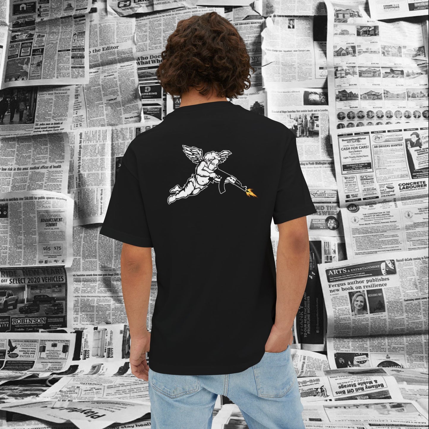 Low Boy - boxy T-shirt - armed angel | FINE ARTS COLLECTION